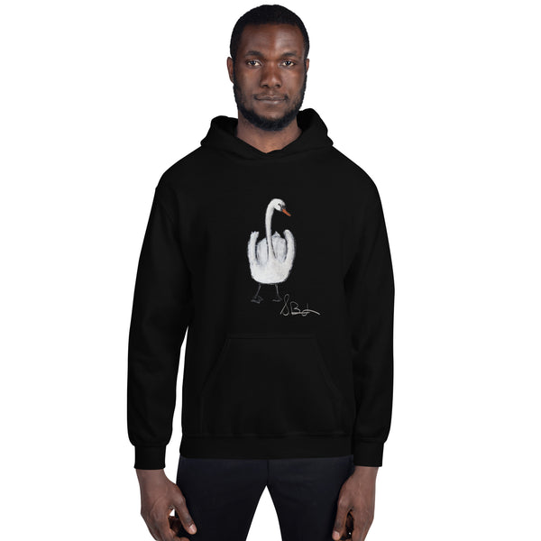 "Cold Swan" Unisex Hoodie