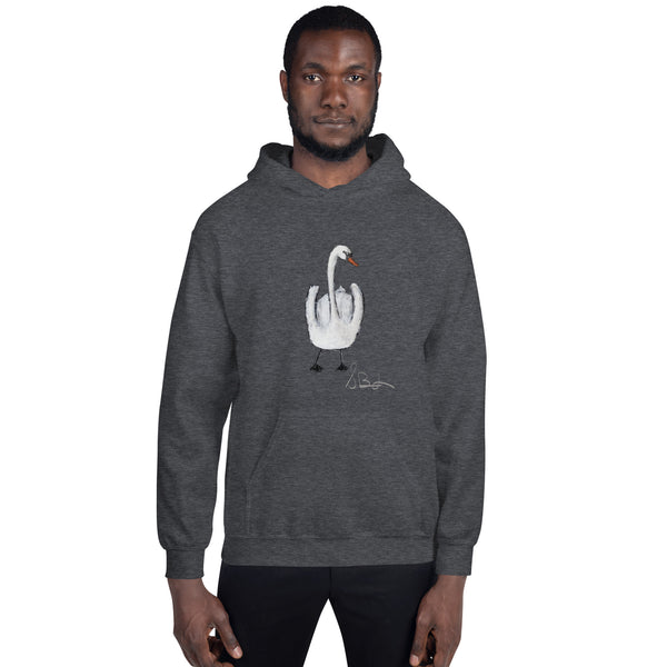 "Cold Swan" Unisex Hoodie