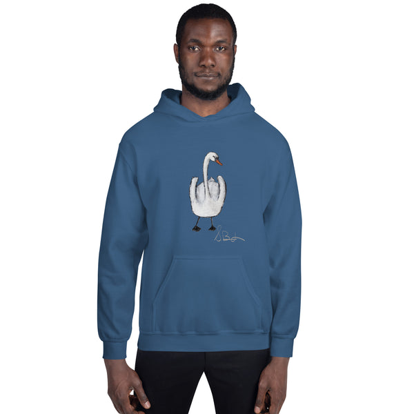 "Cold Swan" Unisex Hoodie