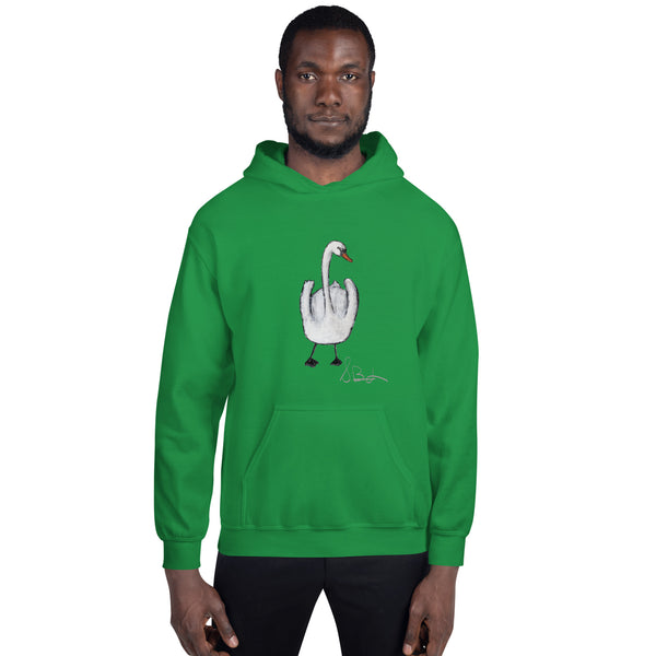 "Cold Swan" Unisex Hoodie