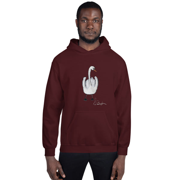 "Cold Swan" Unisex Hoodie
