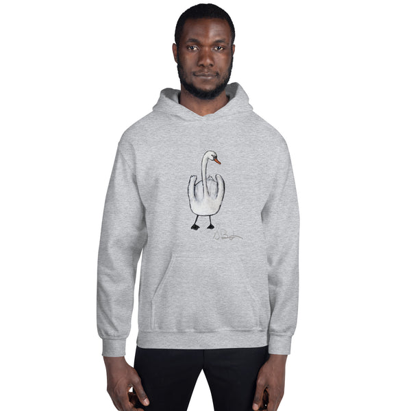 "Cold Swan" Unisex Hoodie