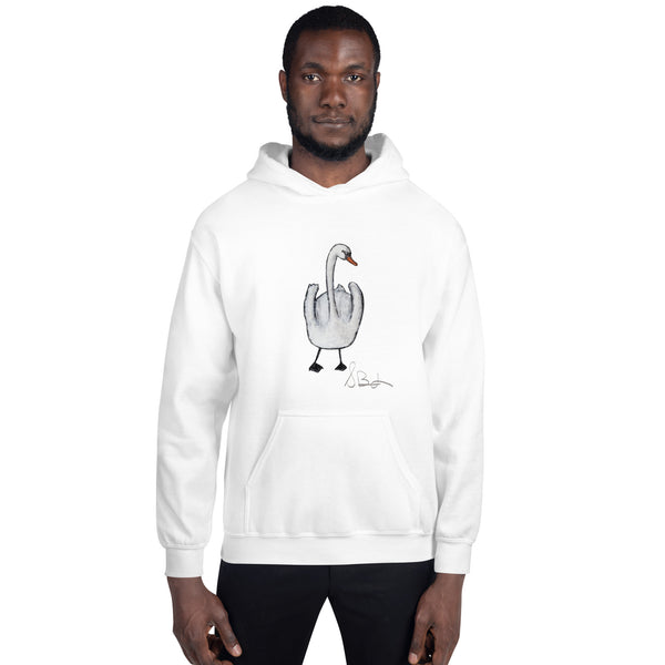 "Cold Swan" Unisex Hoodie