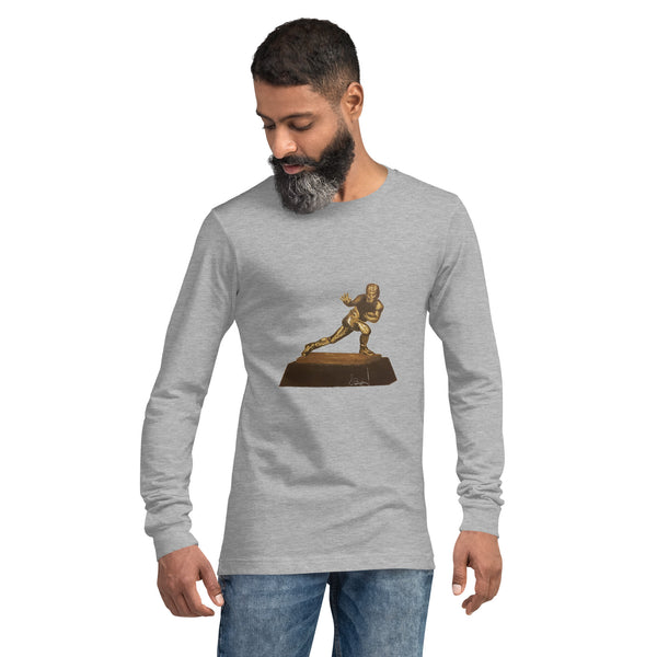 "The Heisman" Bella Canvas Unisex Long Sleeve Tee