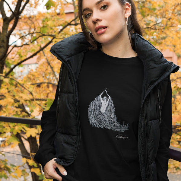 "Hint of Sorrow" Bella Canvas Unisex Long Sleeve Tee