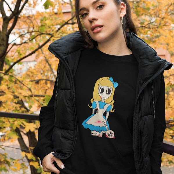 "Run Rabbit" Bella Canvas Unisex Long Sleeve Tee