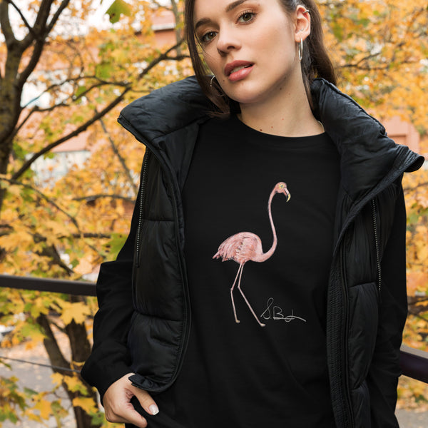 "Pretty Pink" Bella Canvas Unisex Long Sleeve Tee