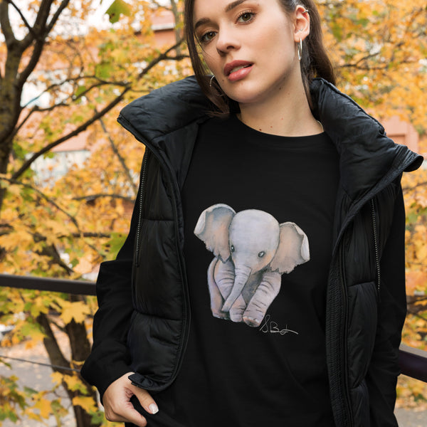 "Said the Elephant" Bella Canvas Unisex Long Sleeve Tee
