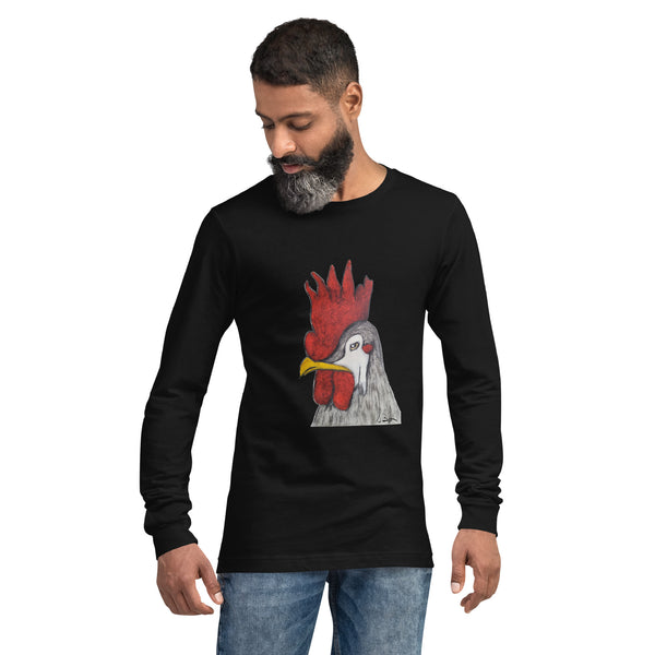 "The Rooster" Bella Canvas Unisex Long Sleeve Tee