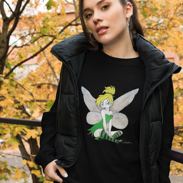 "Sitting Pretty" Bella Canvas Unisex Long Sleeve Tee