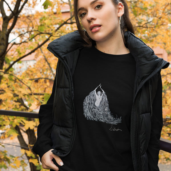 "Hint of Sorrow" Bella Canvas Unisex Long Sleeve Tee