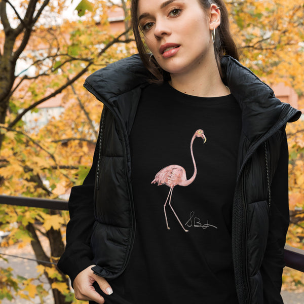 "Pretty Pink" Bella Canvas Unisex Long Sleeve Tee