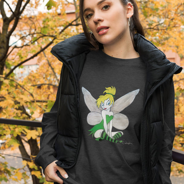 "Sitting Pretty" Bella Canvas Unisex Long Sleeve Tee