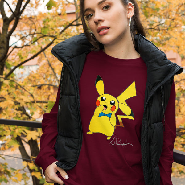 "Pika" Bella Canvas Long Sleeve Tee