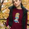 "Run Rabbit" Bella Canvas Unisex Long Sleeve Tee