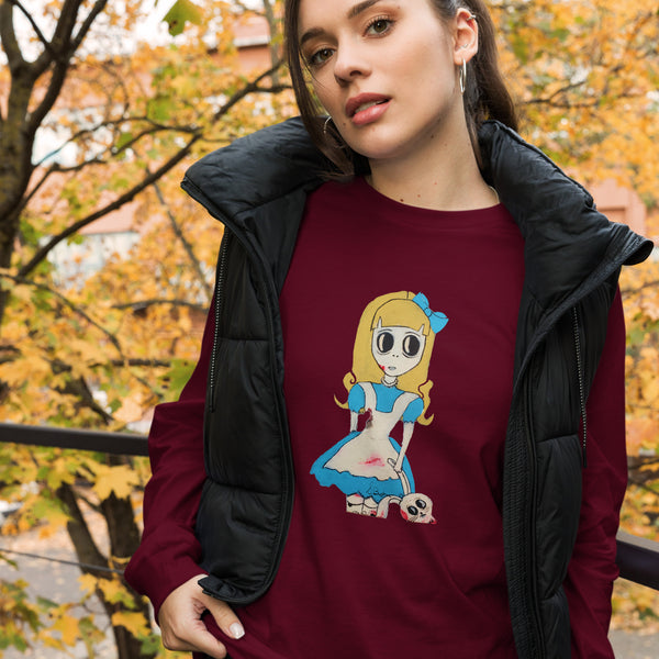 "Run Rabbit" Bella Canvas Unisex Long Sleeve Tee