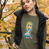 "Run Rabbit" Bella Canvas Unisex Long Sleeve Tee