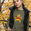 "Dirty Bear" Bella Canvas Unisex Long Sleeve Tee