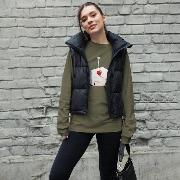 "Built a House" Bella Canvas Unisex Long Sleeve Tee