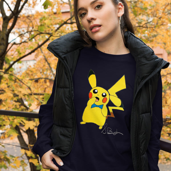 "Pika" Bella Canvas Long Sleeve Tee