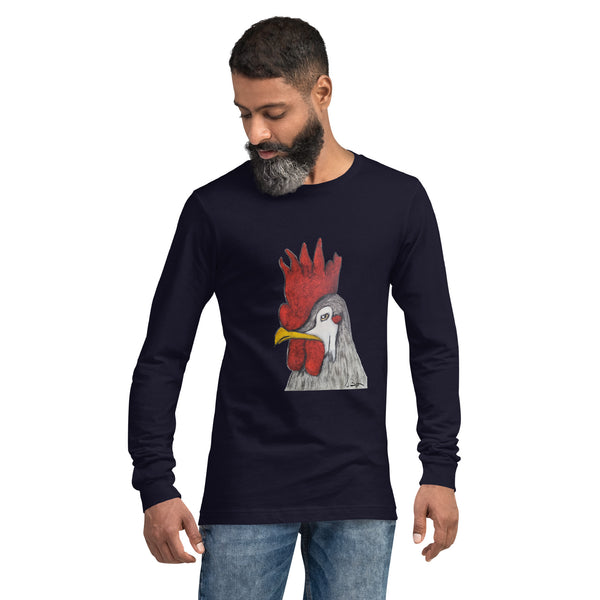 "The Rooster" Bella Canvas Unisex Long Sleeve Tee
