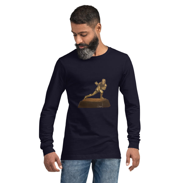 "The Heisman" Bella Canvas Unisex Long Sleeve Tee