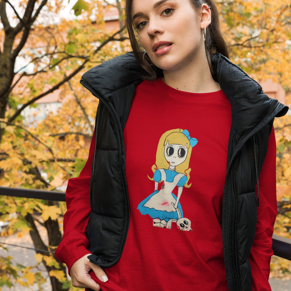 "Run Rabbit" Bella Canvas Unisex Long Sleeve Tee