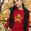 "Dirty Bear" Bella Canvas Unisex Long Sleeve Tee