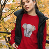 "Said the Elephant" Bella Canvas Unisex Long Sleeve Tee