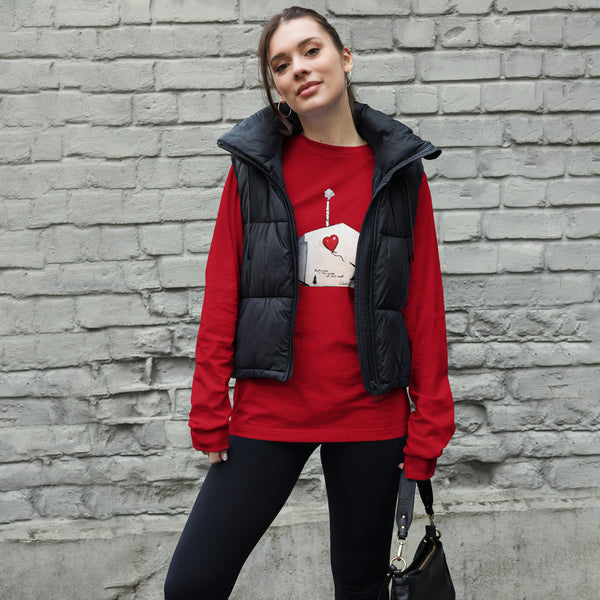 "Built a House" Bella Canvas Unisex Long Sleeve Tee