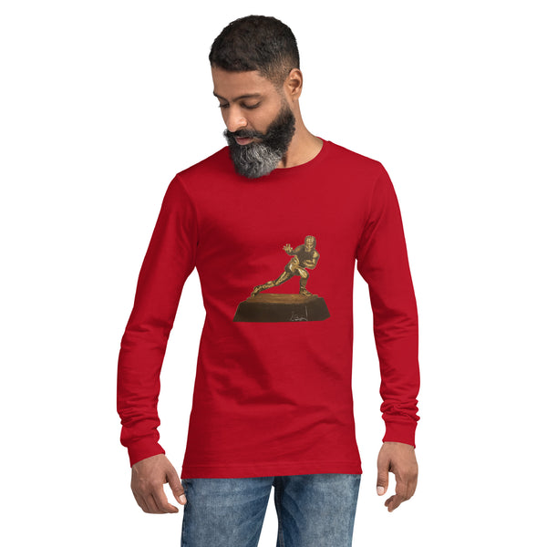 "The Heisman" Bella Canvas Unisex Long Sleeve Tee