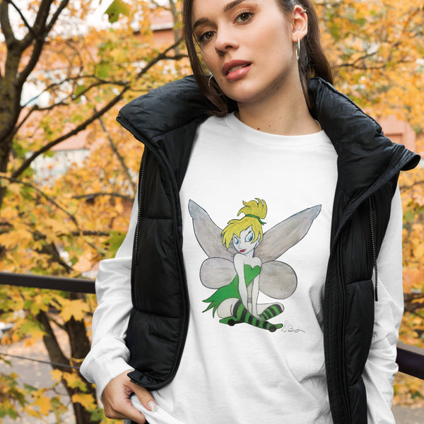 "Sitting Pretty" Bella Canvas Unisex Long Sleeve Tee
