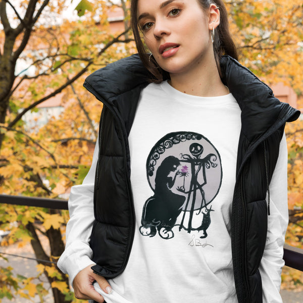 "Jack and Sally" Bella Canvas Unisex Long Sleeve Tee