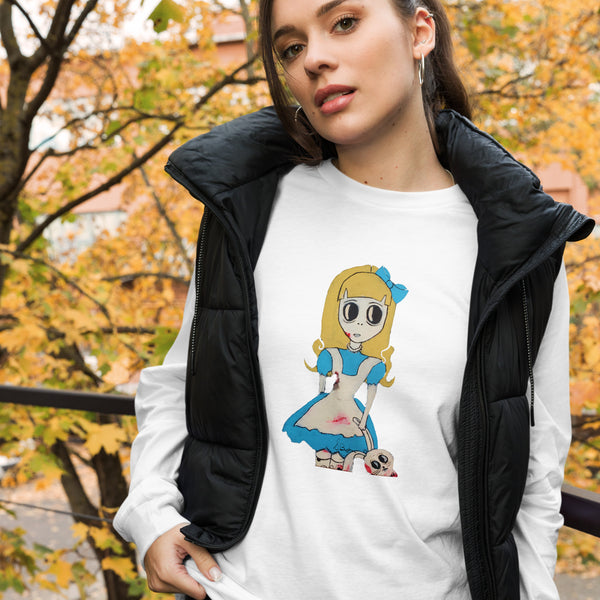 "Run Rabbit" Bella Canvas Unisex Long Sleeve Tee