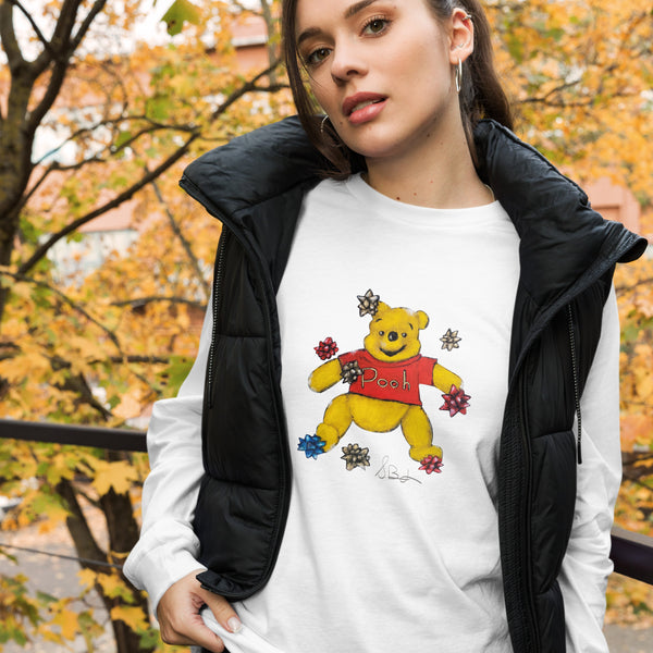 "Dirty Bear" Bella Canvas Unisex Long Sleeve Tee