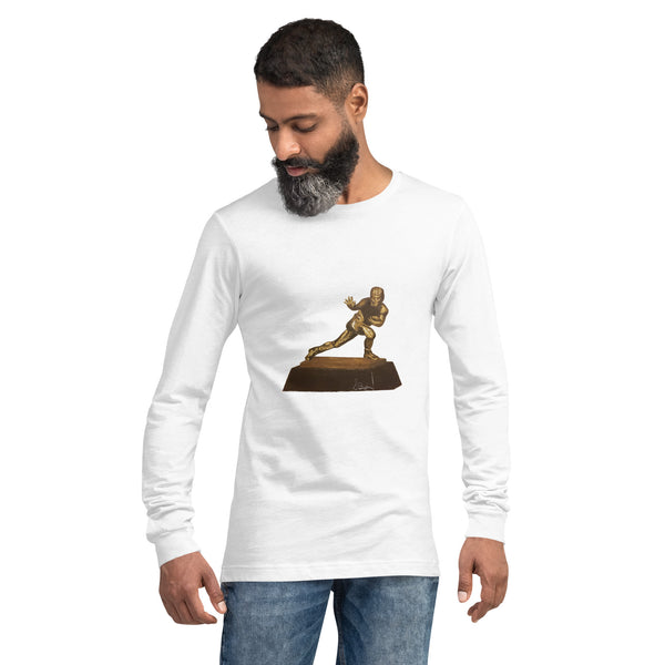 "The Heisman" Bella Canvas Unisex Long Sleeve Tee