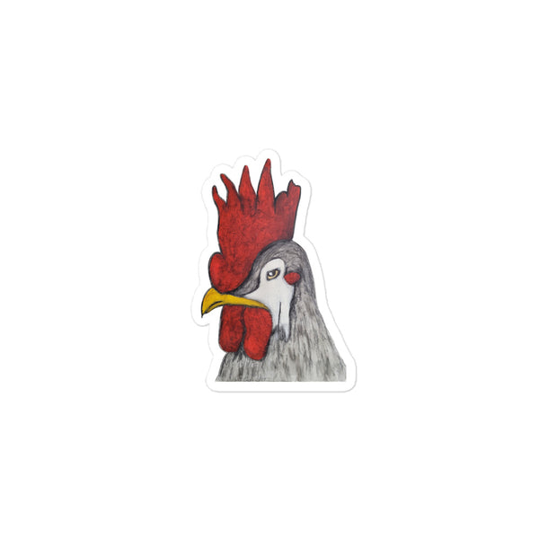 "The Rooster" Kiss Cut stickers