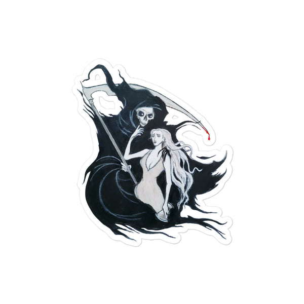 "Won't be the Death of Me" Kiss Cut stickers