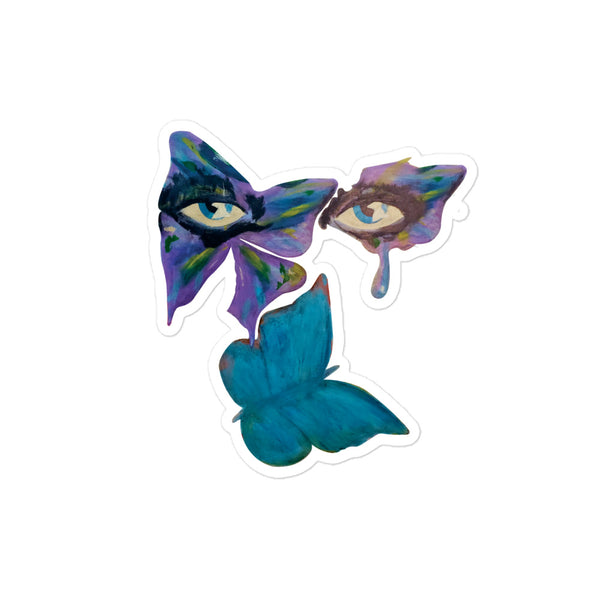 "Solace in Your Eyes" Kiss Cut stickers