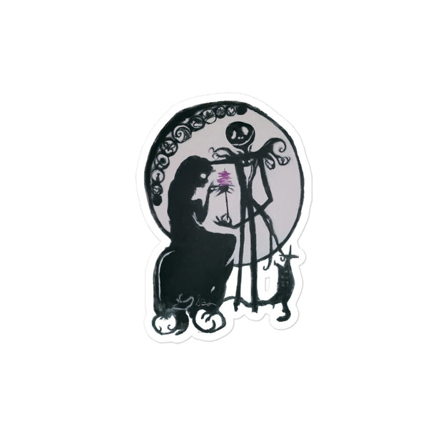 "Jack and Sally" Kiss Cut stickers