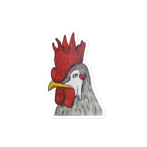 "The Rooster" Kiss Cut stickers