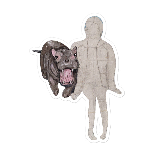 "Hint of Sorrow" Kiss Cut  stickers