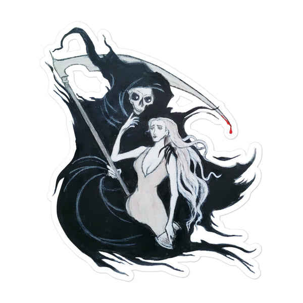 "Won't be the Death of Me" Kiss Cut stickers