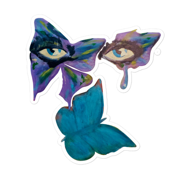 "Solace in Your Eyes" Kiss Cut stickers