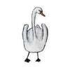 "Cold Swan" stickers