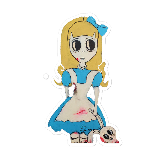 "Run Rabbit" Kiss Cut stickers