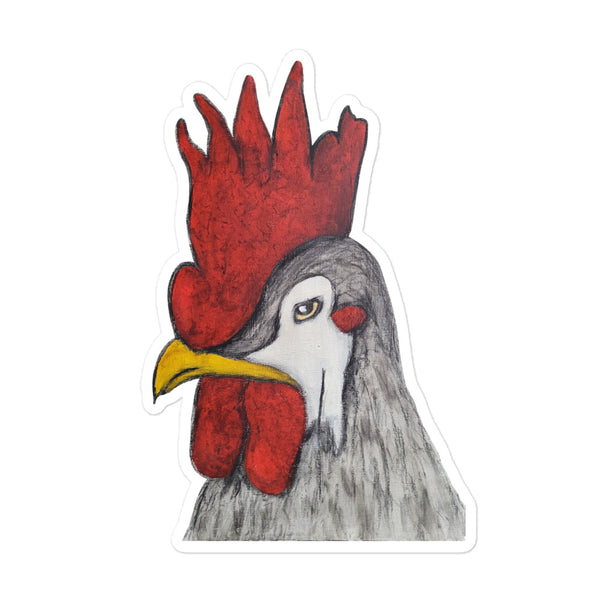 "The Rooster" Kiss Cut stickers