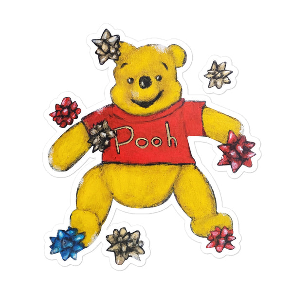 "Dirty Bear" Kiss Cut stickers