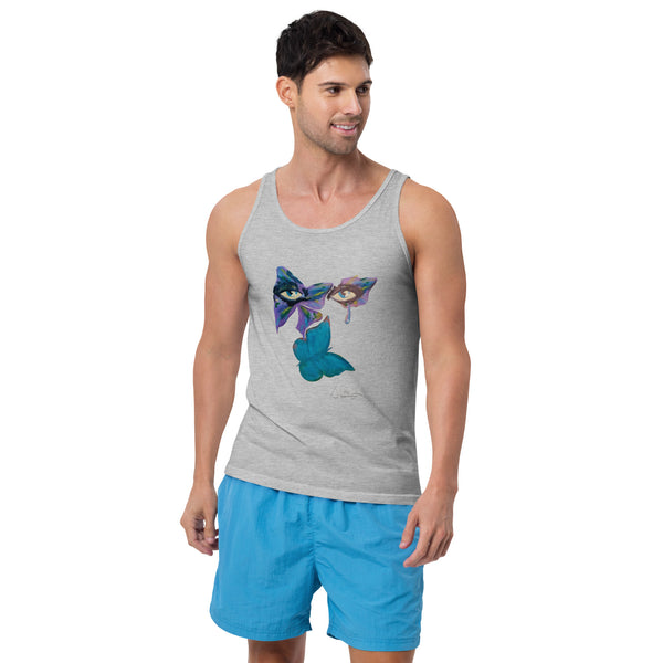 "Solace in Your Eyes" Bella Canvas Men's Tank Top