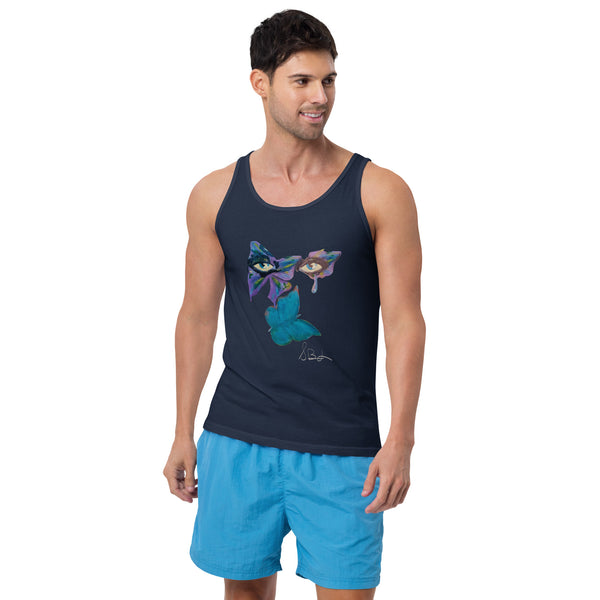 "Solace in Your Eyes" Bella Canvas Men's Tank Top